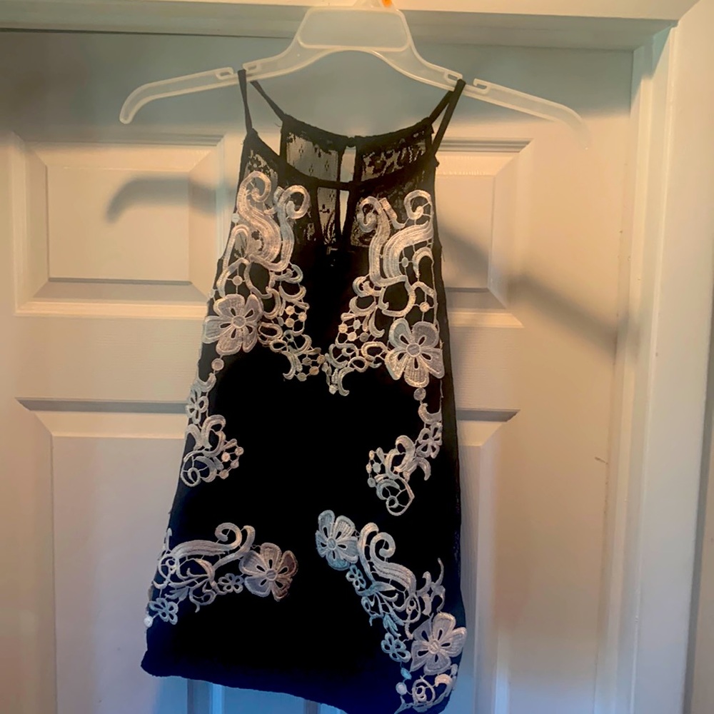 Lace tank